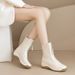 Female Autumn-Winter 2025 New Warm-Insulated Snow Boots With Thick Soles, Mom's Women's Shoes With Soft Bottoms, Short Boots_vogvips.com