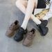 Dad Sneakers Air Cushion 2025 Spring New Thick Sole Height Increasing Sports Casual Women Functional Style Dance Shoes_vogvips.com