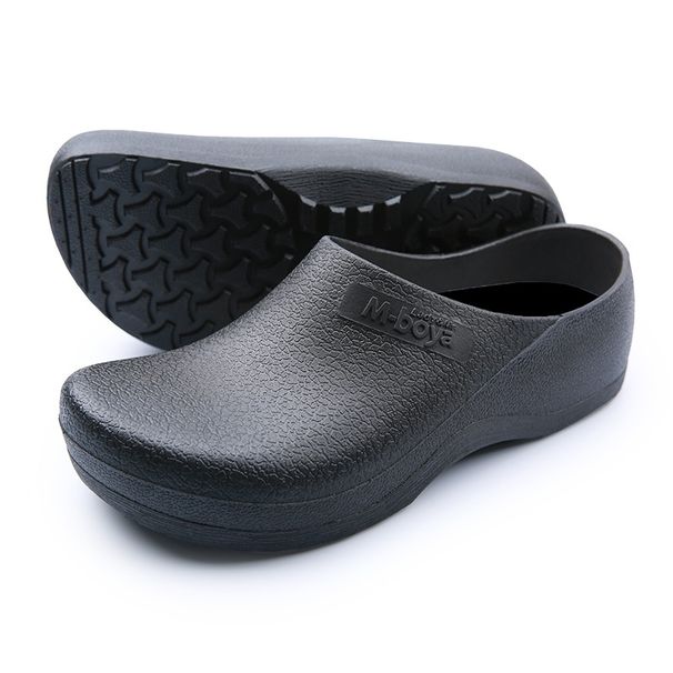 Kitchen Non Slip Shoes Chef Special Oil Proof And Waterproof Shoes Men's Shallow Wear Resistant Breathable Shoes Hotel Work Shoes One Step_vogvips.com