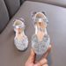 New Ladies Baby Girls Girls Princess Diamond Single Shoes Leather Shoes Dance Performance Shoes_vogvips.com