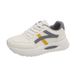 New Dad 2025 Spring And Autumn Student Running Casual White Thick Sole Sports Women's Shoes_vogvips.com