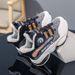 Fleece Sneakers Casual Shoes Warm Thick Sole Men's And Women's Shoes Children's Fashion Shoes_vogvips.com