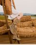 Velvet-textured Boots For Women, Model 25, Chunky Heel With Tassels, Milarad Long-leg Boots With Gathered Fabric, Knight-style Boots._vogvips.com