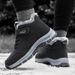 New Winter Boots For Men Waterproof PU Leather Warm Snow Ankle Boots Outdoor Warm Plush Non-slip Work High-top Casual Shoes_vogvips.com
