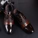 Men's Leather Dress Shoes Comfortable Breathable Non-slip Work Shoes_vogvips.com