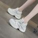 Daddy Shoes Women's Inner Height Increase Thick-soled Soft-soled Muffin Sports And Leisure Women's Shoes_vogvips.com