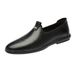 Crocodile Pattern Shoes Men's Thin Light Leather Shoes Soft Leather Soles Small Leather Shoes Lazy Gouging Men's Shoes_vogvips.com