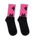 Casual socks hot cat dog rainbow large size cotton socks women's casual cotton women's mid-tube socks_vogvips.com