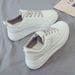 STRIDEO Little White Shoes Women's 2026 New Women's Shoes Platform Spring And Autumn Sports Autumn Versatile Spring Campus Leisure Explosion_vogvips.com