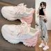 Women's Breathable Dad Spring 2025 New Thick Bottom Sports Heightening Mesh Surface Fashionable Casual Shoes_vogvips.com