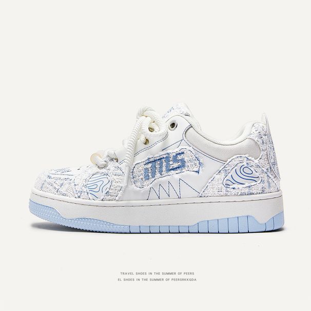 Men’s Shoes New Chinese Style White Shoes Bread Shoes Trendy Low Top Trendy Shoes Men's And Women's Same Style Board Shoes Men's Shoes_vogvips.com