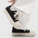 Sneakers Men's High Street Chunky White Black Platform Low Top Bread Shoes Ugly Cute Big Head Thick Sole Comfort Streetwear_vogvips.com