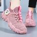 Women's Casual Shoes Breathable Mesh Shoes Soft Sole Comfortable Single Shoes Fashion Fly-woven Coconut Shoes_vogvips.com