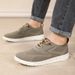 's New Cross-border Lightweight Lace-up Casual For Men, Breathable Fly-knit Loafers, Large Size Mesh Men's Shoes_vogvips.com