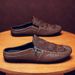 2023 Men's Summer Outdoor Casual Leather Shoes Breathable Non-Slip Backless Lazy Closed-Toe Half Slippers_vogvips.com