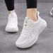 New Outdoor Casual Shoes Heightening Shoes Women's Air Cushion Hiking Shoes Hiking Shoes_vogvips.com
