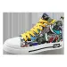 Flat Bottomed Round Toe Street Photo Graffiti Canvas For Couples Fashionable Breathable And Non Slip Casual Board Shoes_vogvips.com