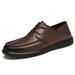 2025 Summer New Men's Perforated Shoes With Comfortable Breathable Top Layer Cowhide, Thin Office And Leisure Leather_vogvips.com