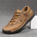 European Warm Series Autumn Winter Stitched Handmade Low-top Casual Martin Boots Men's Large Size Shoes_vogvips.com