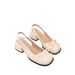 Fairy-style 2026 New Summer French Hepburn-style Sandals For Women To Wear With Dresses, Chunky-heeled Leather Shoes_vogvips.com