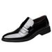 Invisible Inner Height Increasing Pointed Shiny Patent Business Formal Wear Casual Leather Wedding New Men's Shoes_vogvips.com