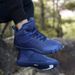 Winter Outdoor Breathable Five-Toe Couple's Fleece-Lined Cotton Shoes Lightweight Warm Hiking Snow Boots Wholesale_vogvips.com