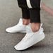 MAEDEF Mens Casual High Quality Lightweight Running Man Sneakers Lace Up Flats Shoes Male Outdoor Sports Tennis Shoe_vogvips.com