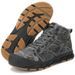 Men's Waterproof Winter Boots - High-Top Insulated Snow Shoes With Anti-Slip Sole, Warm Fleece-Lined Outdoor Booties For Harsh Weather_vogvips.com