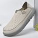 Men's Plus Size Casual Four Seasons Loafers Moccasins Soft Sole Slip On Flats Outdoor Driving Fashion Business Shoes_vogvips.com