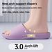 New Flat Foot Orthopedic Arch Support Collapse Correction Summer Cool Slippers Women Anti-Slip Odor-Resistant Indoor..._vogvips.com