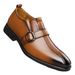 Regal Footwear 2025 Autumn New Men's Business British Style Pointed Toe Slip-On Korean Version Formal Leather Shoes_vogvips.com