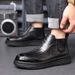 New Leather Spring Men's Shoes High-top Men's Heightening Tooling Martin Boots_vogvips.com