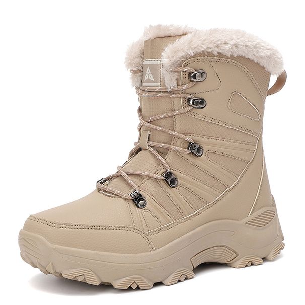 Men's Shoes, Snow Boots With Plush Insulation Cotton Boots, Men's Boots_vogvips.com