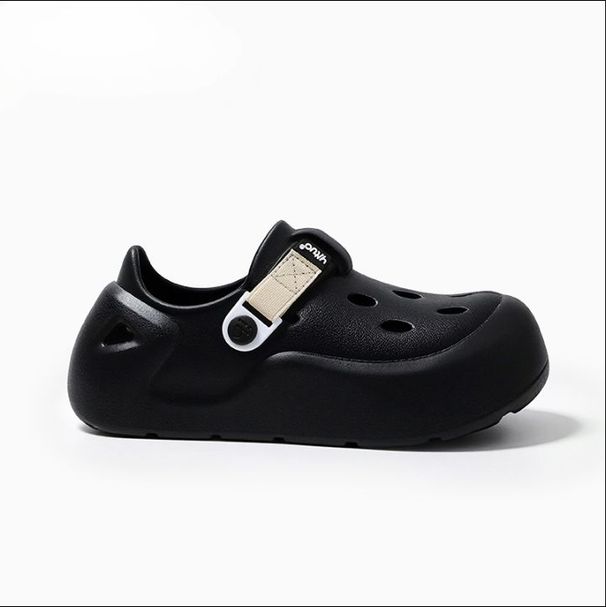 Hot Selling Solid Color EVA Slippers Suitable For Men Women Breathable Lightweight Adjustable Buckle Sandals Casual_vogvips.com