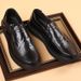 Inside Genuine Men's Top Layer Cowhide Leather Soft Sole Business Casual Shoes_vogvips.com