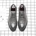 Trendy Men's Business Formal Casual Leather Thick Sole Height Increasing Brogue Carved Pointed Toe Shoes 9701-A_vogvips.com