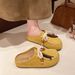 2025 Half Slippers For Women Summer New Super Popular Slip-On Casual Outdoor Wear With Dress Sandals_vogvips.com