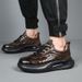European Warm Series Genuine Top Layer Cowhide Autumn Winter Fleece Lined Sports Men's Casual Leather Shoes Height Increasing Anti-Slip_vogvips.com