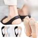 Invisible Boat Women Summer Silicone Non-Slip Socks For High Heels Shoes Ice Silk Thin Half-Palm Suspender Sock_vogvips.com