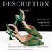 Luxurious Diamond-embellished Pointed-toe Shoes, Open-back Strap Mid-heel High Heels, Women's Shoes For Party And Formal_vogvips.com