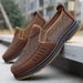 Large Size Men's Summer, Beijing Cloth For Men, Breathable And Casual Dad's Old Man's Shoes, One Foot Tennis Shoes_vogvips.com