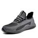 Men’s Shoes Men's Winter Flying Woven Deodorant Breathable Lightweight Steel Toe Anti Smash And Anti Puncture Safety Work Shoes_vogvips.com