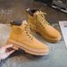 NEW- Couple's Martin Boots 2025 Autumn/winter Retro Workwear Women's Boots Short Boots_vogvips.com