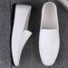 Summer Men Loafer Wedding Dre White Driving Moccain Footwear Man Caual Leather Slip On Super Lightweight Male_vogvips.com