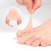 Breathable SEBS Gel Toe Caps – Anti-Blister & Anti-Friction Protection For Dance, Sports & Daily Wear (Skin/White, S/L Sizes)_vogvips.com