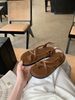 Lancui 2025 Summer New Versatile Cross Buckle Strap Toe Soft Niche Roman Style Vacation Thick Sole Sandals For Women_vogvips.com