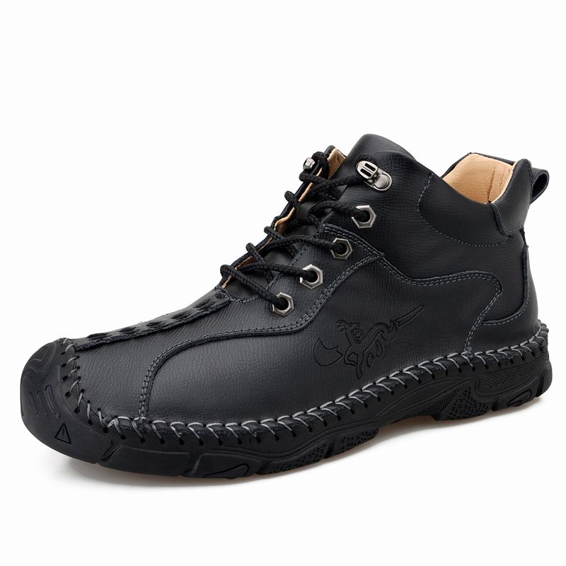 Men's Casual High-top Shoes Breathable Sports Martin Boots Men's Platorm Men's Shoes_vogvips.com