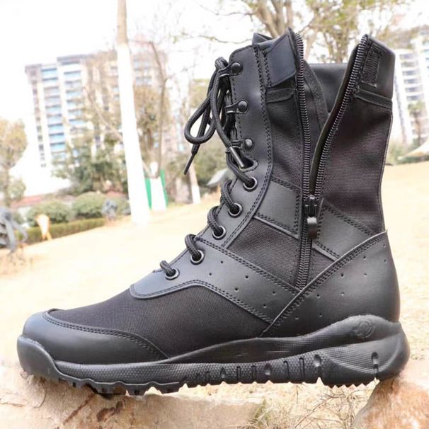 European Warm Series New CQB Ultra-Light Men, Lightweight And Breathable Combat Boots For Women, Summer Land Tactical Boots, Outdoor Training_vogvips.com