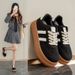Little White Shoes Student Fashion Platform Women's Shoes Versatile Casual Sports Shoes_vogvips.com