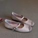 In Stock Retro French Round Toe Patchwork One-Strap Mary Jane For Women Shallow Commuting Soft Sole Flat Ballet Shoes_vogvips.com